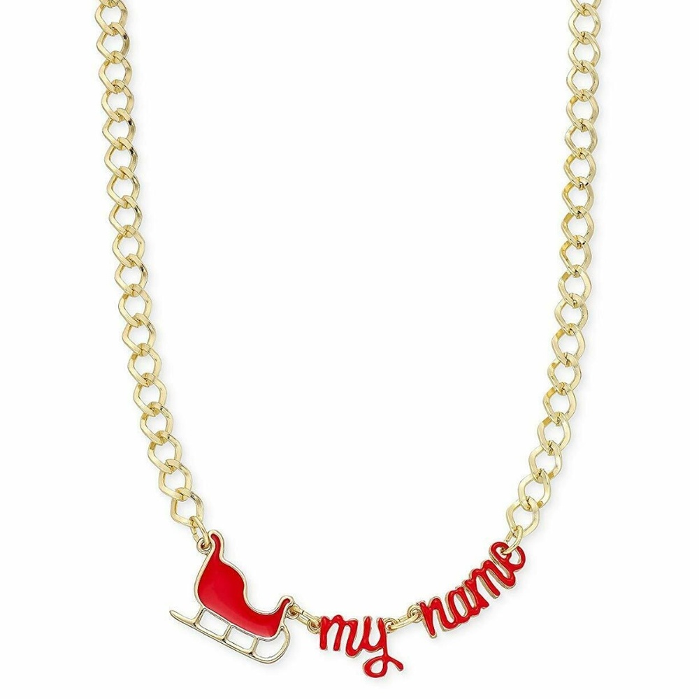 Celebrate Shop Gold-Tone 'Sleigh My Name' Christma